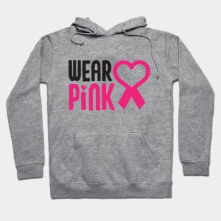 wear pink gift, Breast Cancer Awareness ribbon month 2022 Hoodie